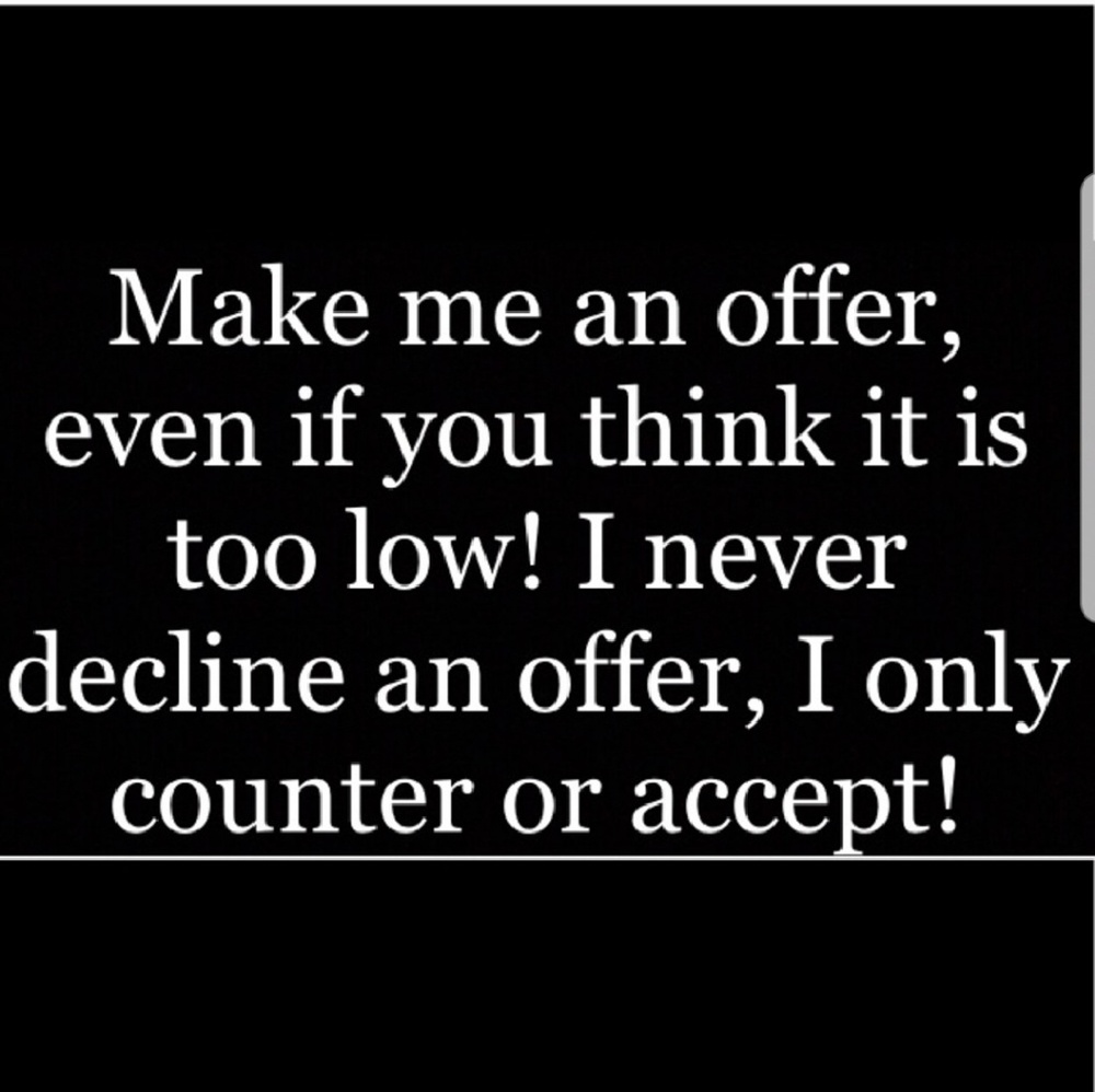 Make me an offer!